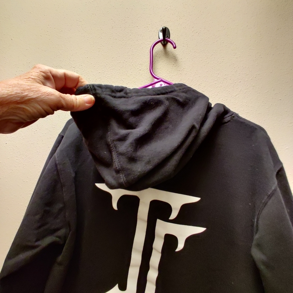 Tempting fate black hoodie. I'll make it to hell sooner than you - Picture 3 of 6